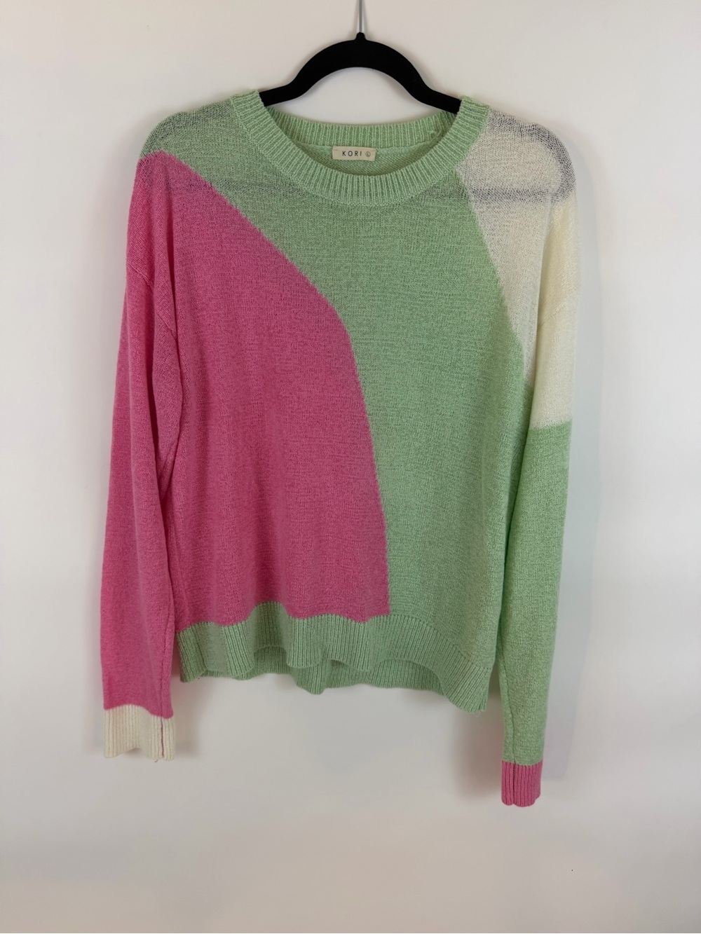 Kori Color Block Knit Sweater - Picture 3 of 11